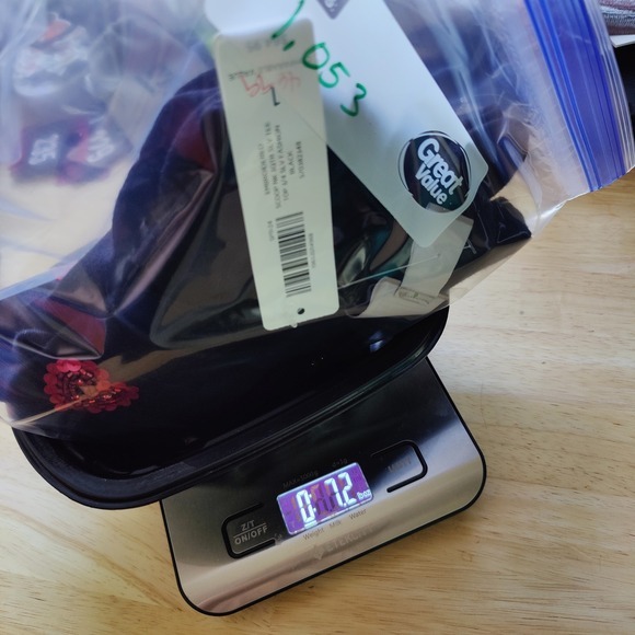 Chicos Beaded 3/4 Sleeve Top Black Womens 1 US Medium Love Hearts Lipstick NEW - Picture 10 of 10